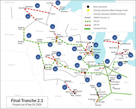 Tranche 2.1 Map